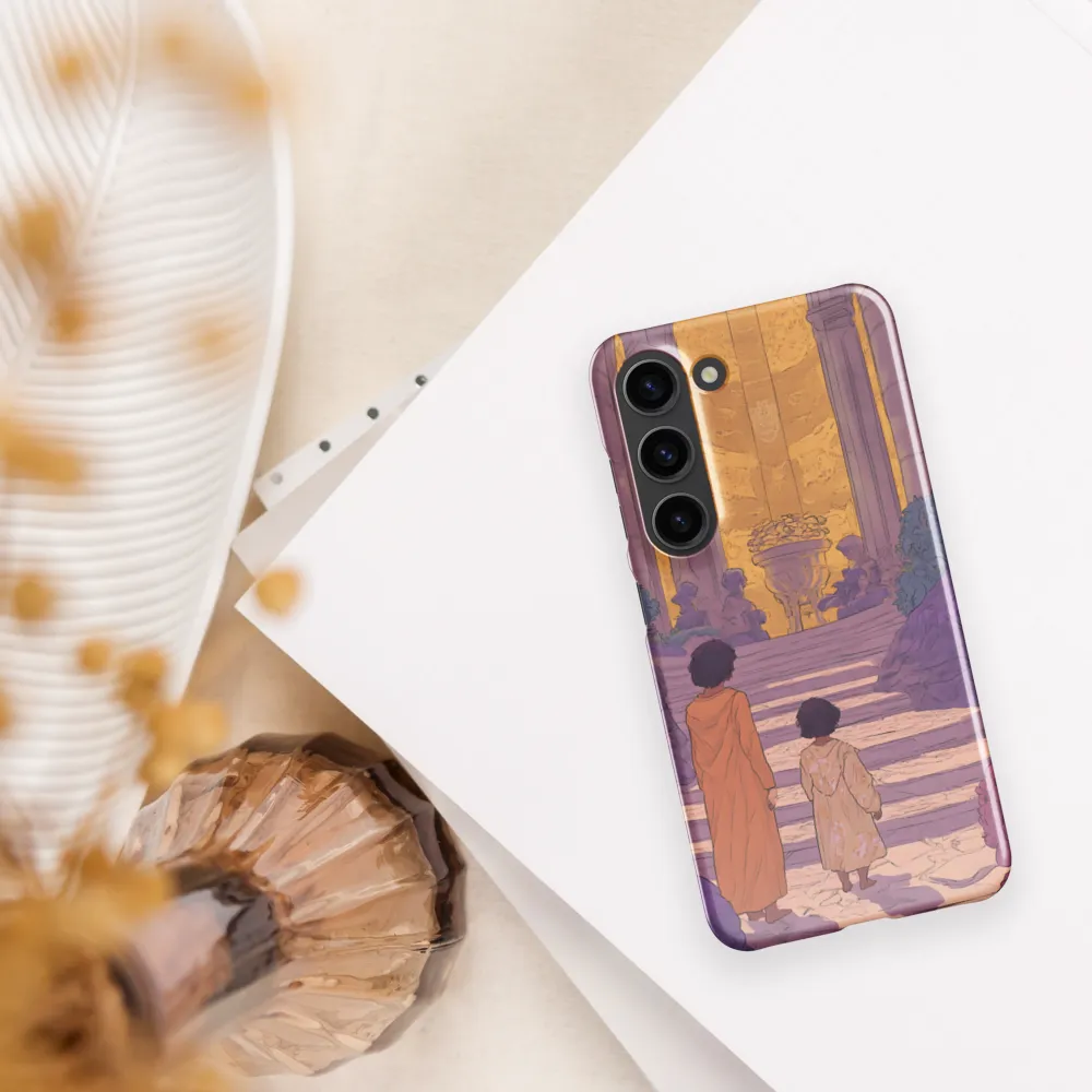 Journey into the Light | Phone Case |  S23 | Snap Case | Glossy