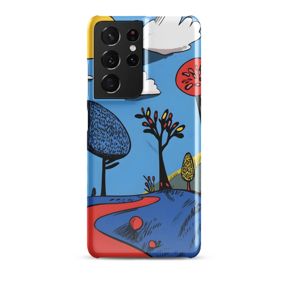 A Playful Journey Through Whimsical Woods | Phone Case |  S21 Ultra | Snap Case | Glossy