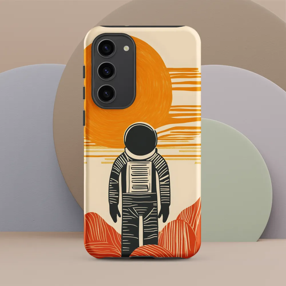 Contemplation on a Distant World | Phone Case |  S23 Plus | Tough Case | Matte