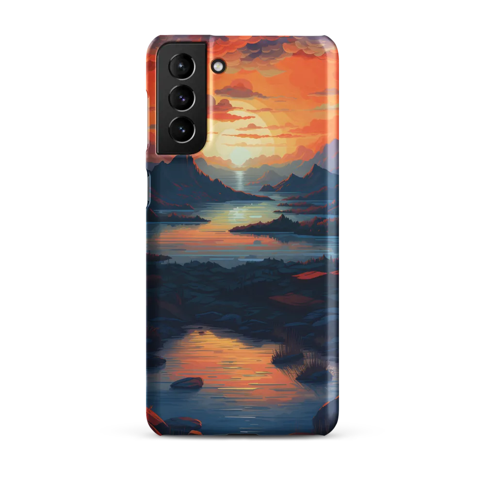Ethereal Evening: A Digital Dusk