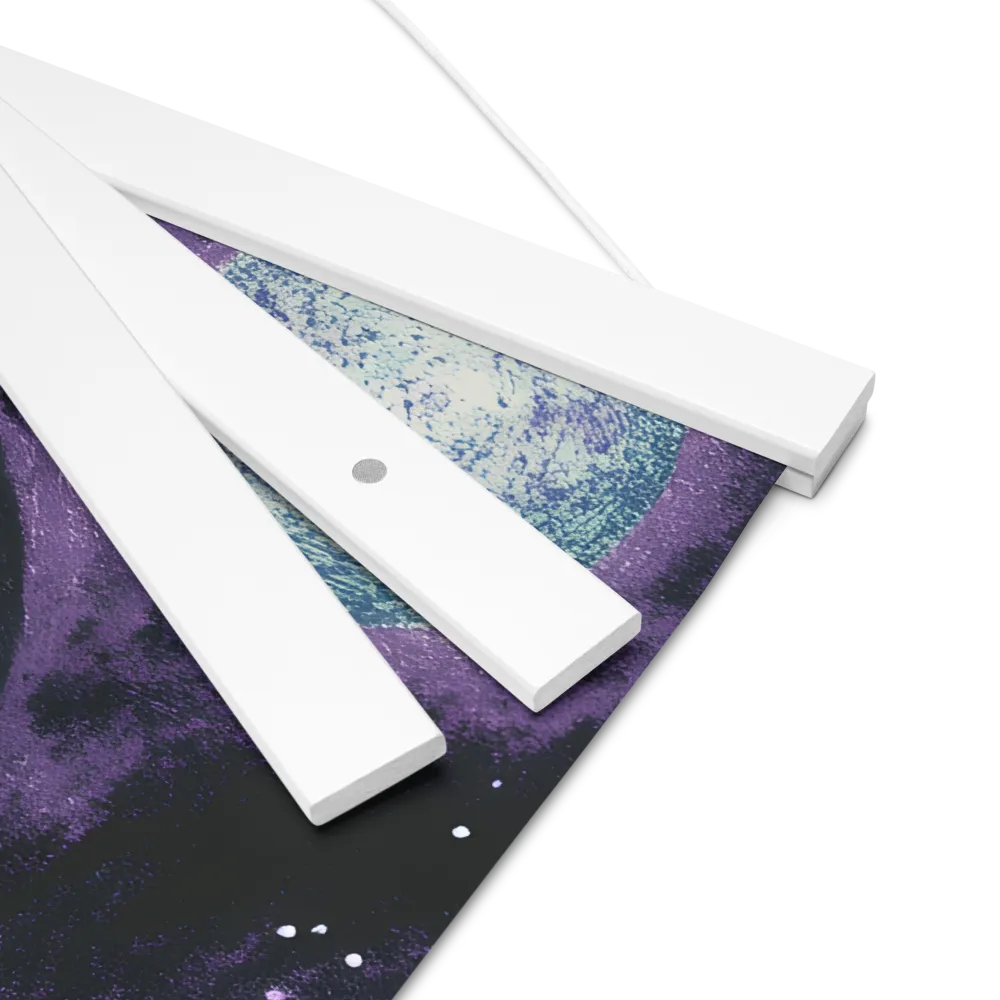 Beyond the Stars | Poster With White Wood Hanger | 16″×16″