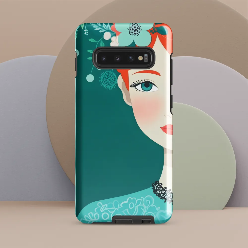 Vibrant Elegance | Phone Case |  S10 Plus | Tough Case | Glossy