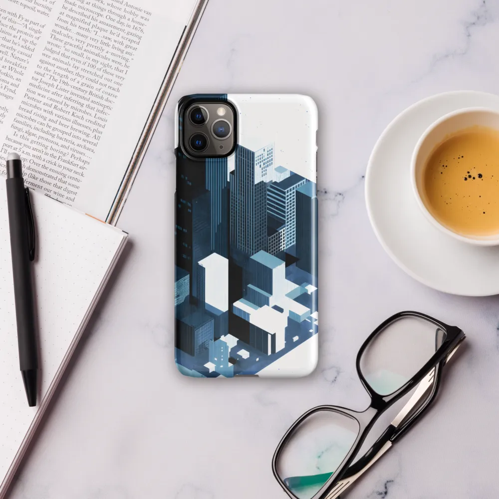 Urban Geometry: A Contemporary Cityscape | Phone Case |  11 Pro Max | Snap Case | Glossy