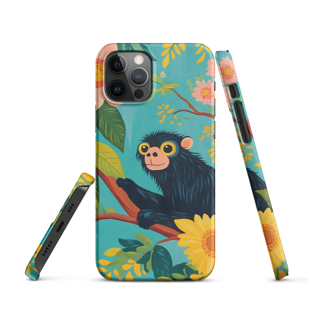 Joyful Encounter in a Floral Paradise