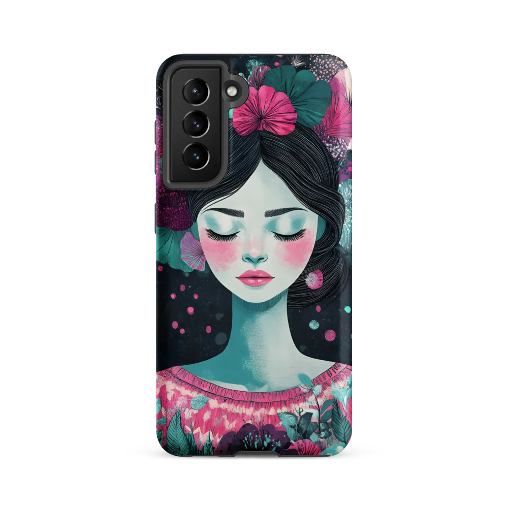 Embrace of Floral Serenity