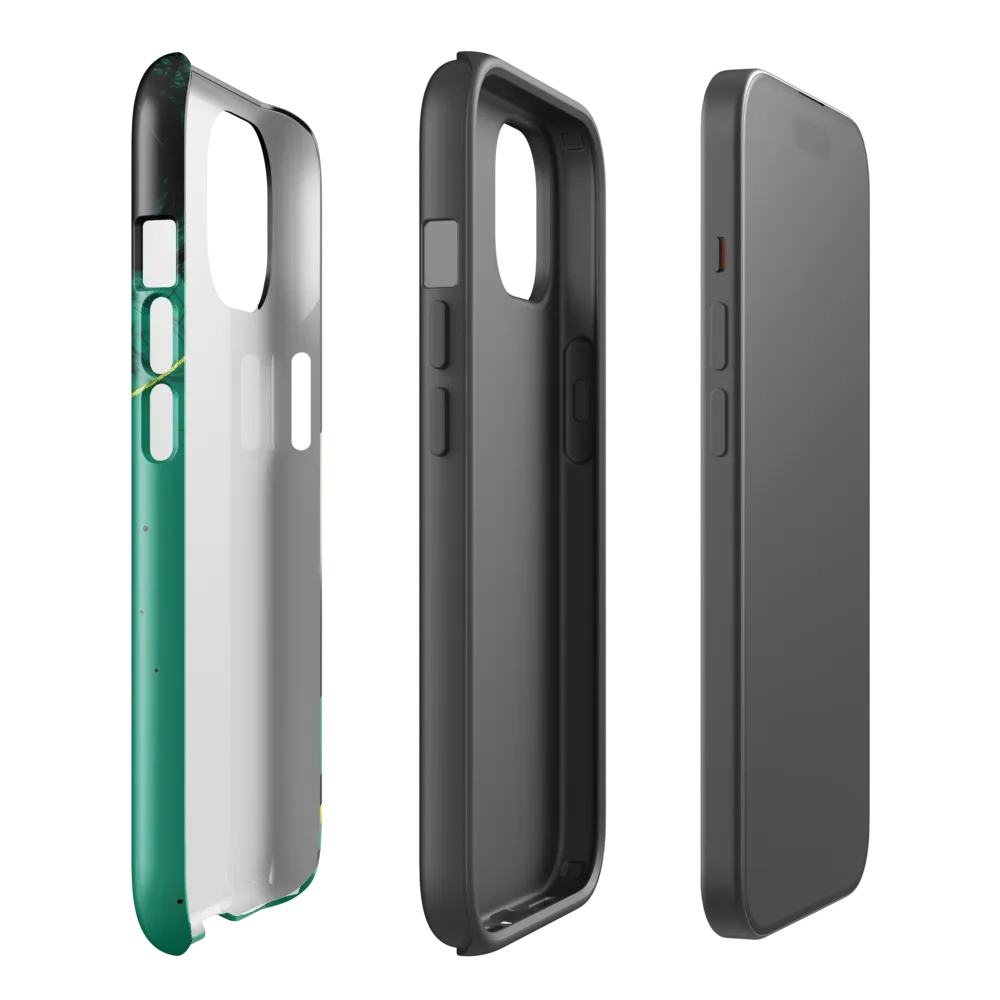 Emerald Profile with Ink and Yellow Accent