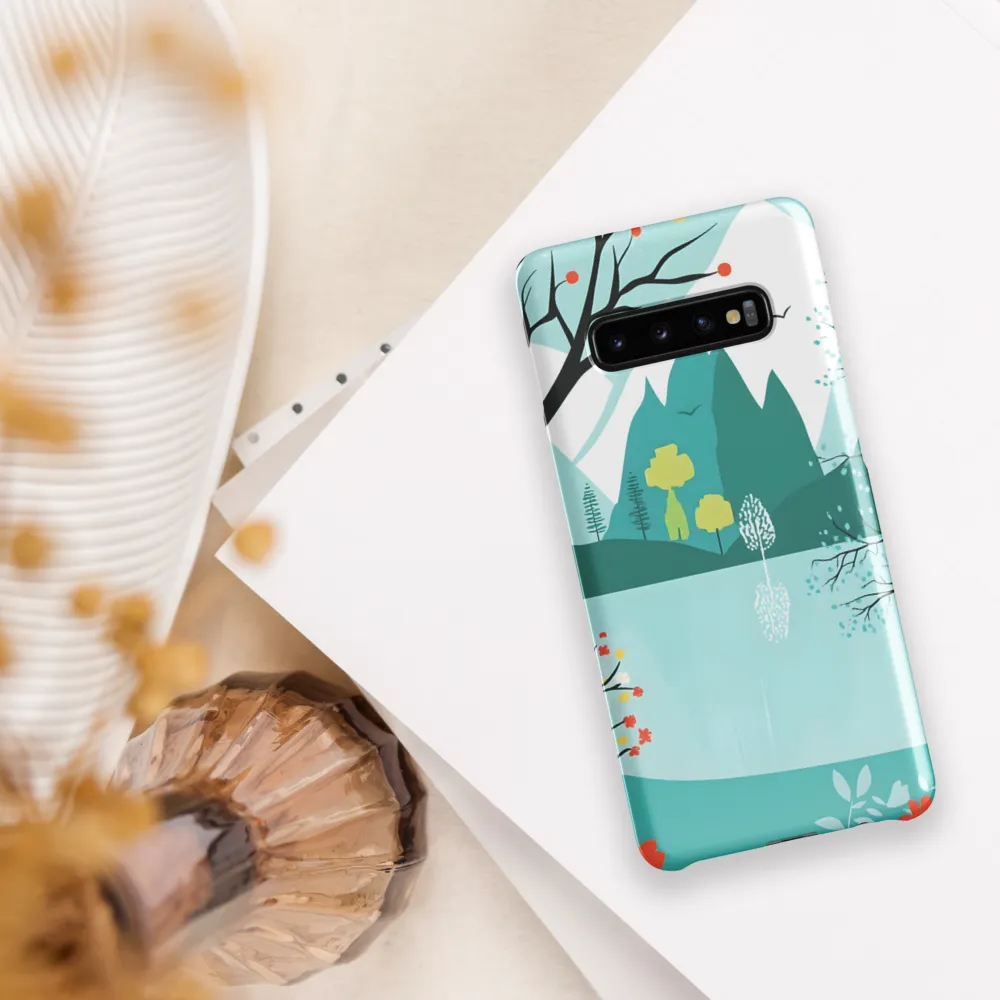 Whispers of Serenity | Phone Case |  S10 Plus | Snap Case | Glossy