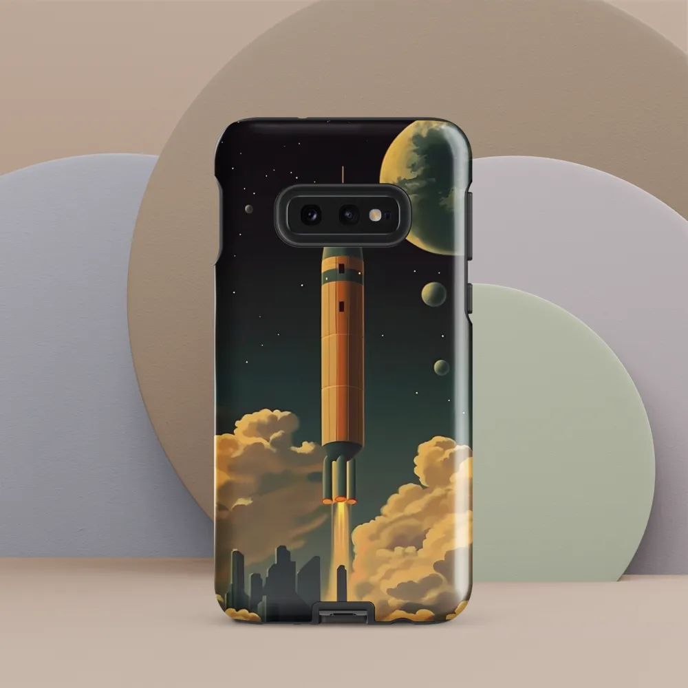 Journey Through the Cosmic Frontier | Phone Case |  S10e | Tough Case | Glossy