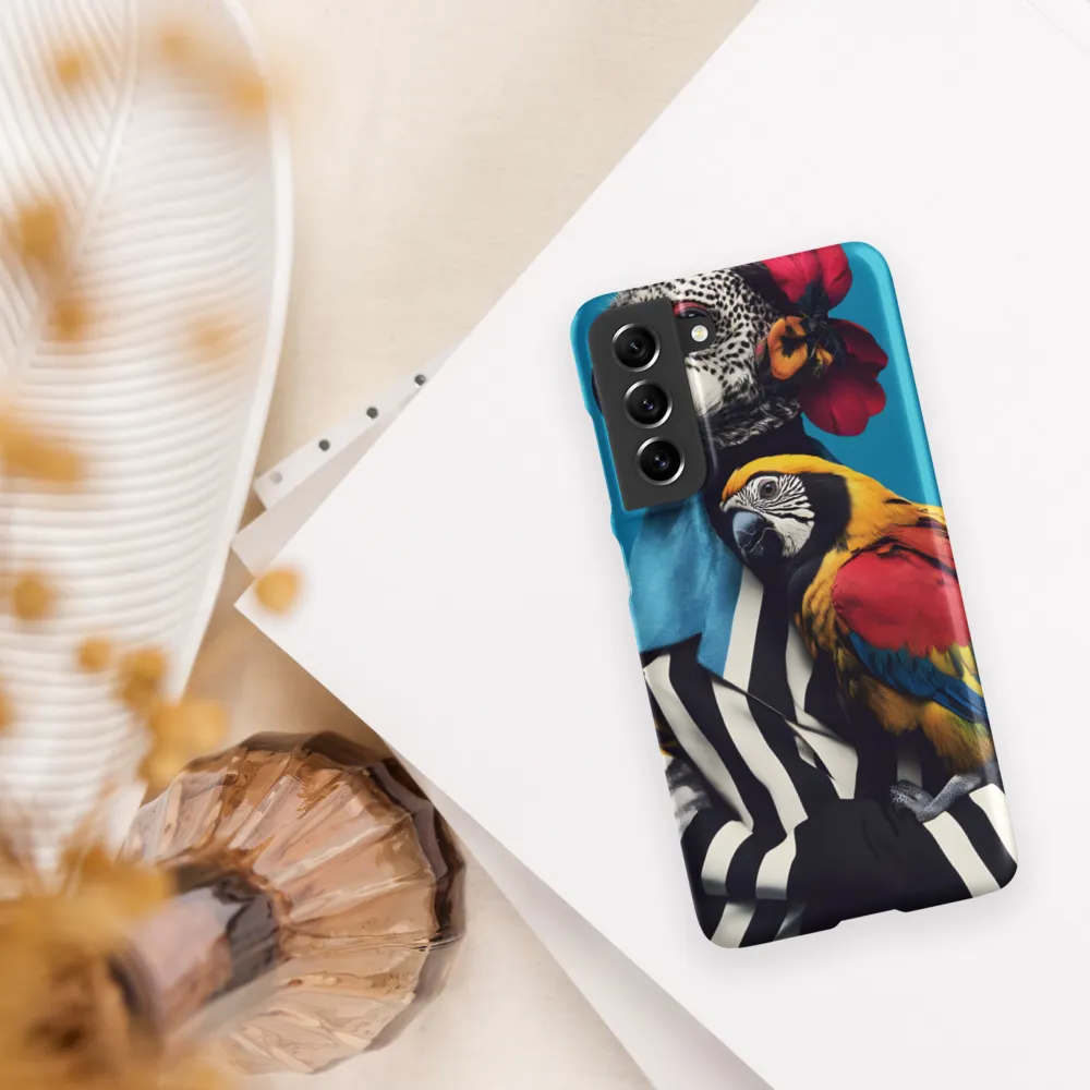 Vibrant Fusion of Flora and Fauna