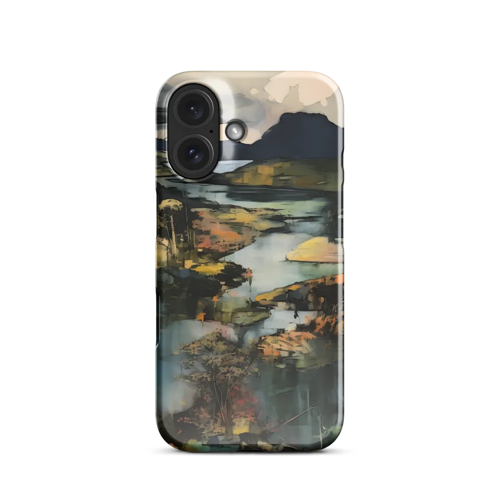 Harmony of Nature: An Abstract Journey | Phone Case |  16 | Snap Case | Glossy