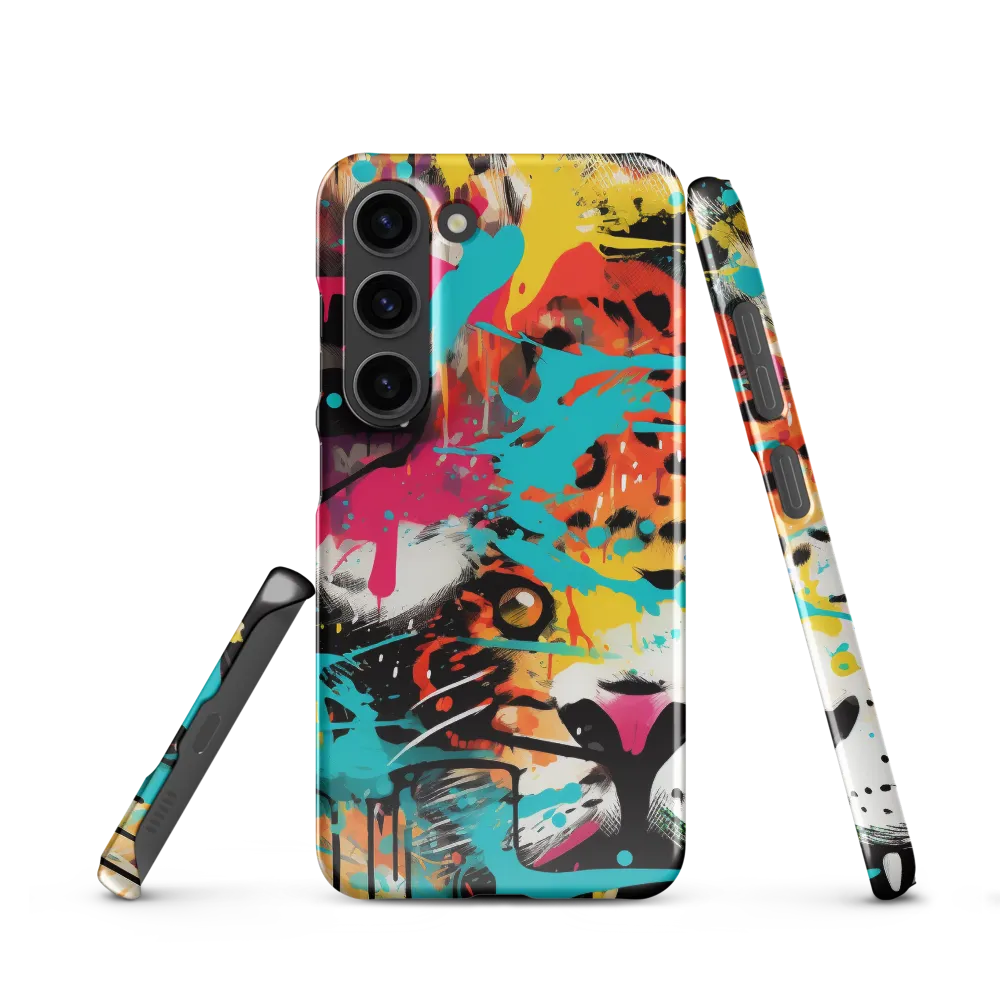 Fierce Fusion: Tiger and Lion in Graffiti