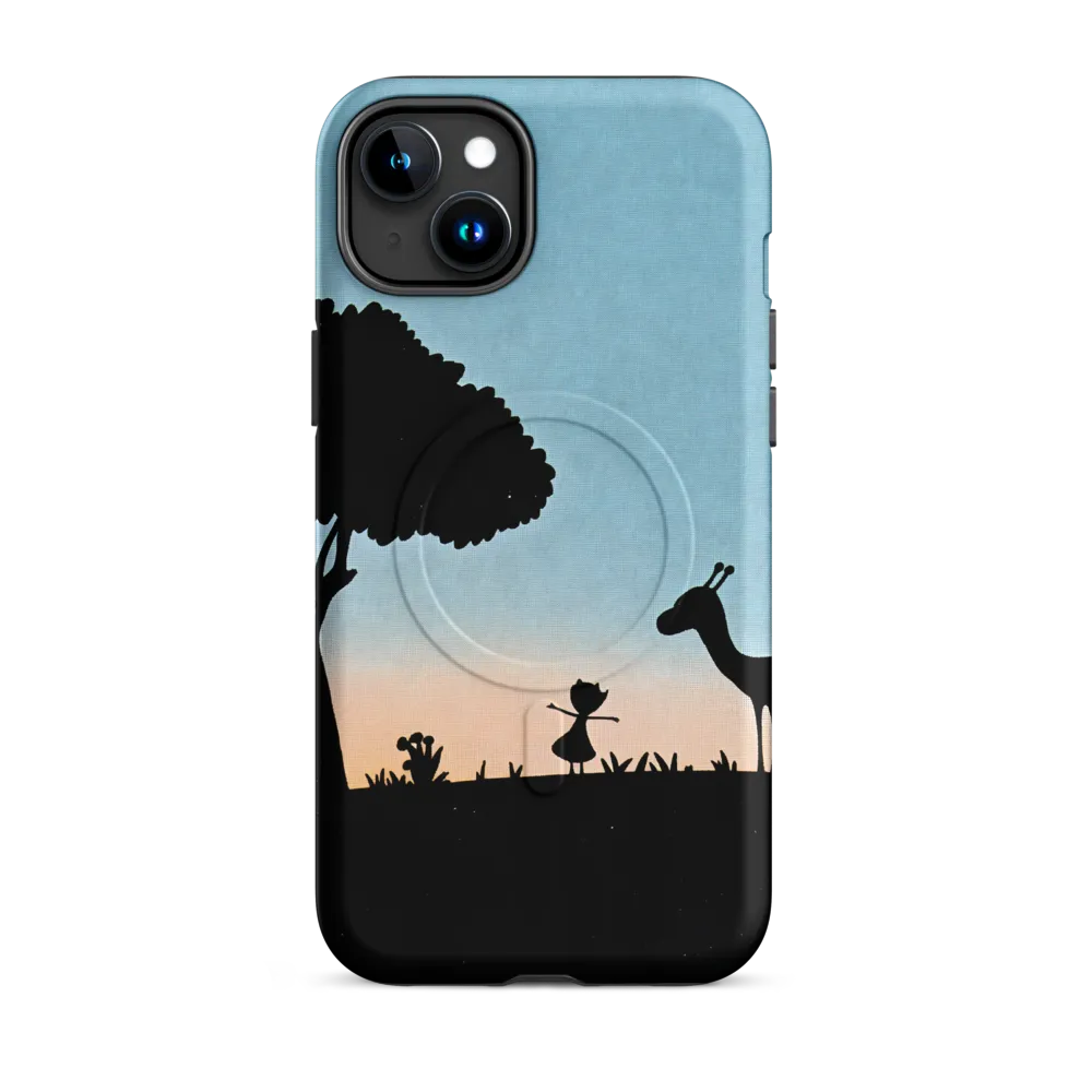 Curiosity in the Silhouette | Phone Case |  15 Plus | MagSafe® Tough Case | Matte