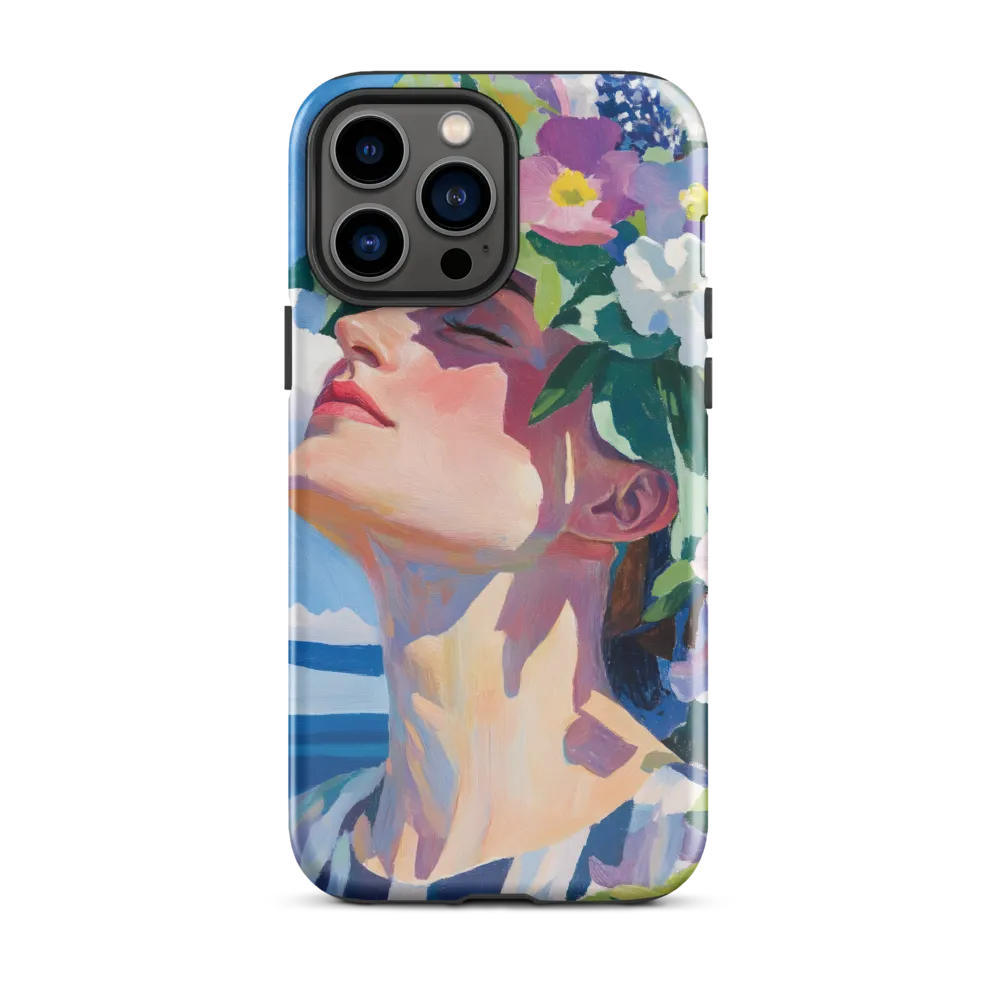 Blossom of Serenity | Phone Case |  13 Pro Max | Tough Case | Glossy