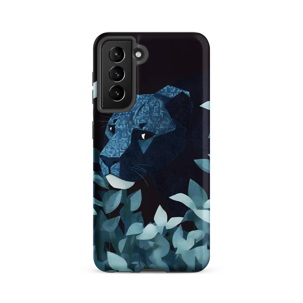 Lurking Blue: The Panther's Gaze