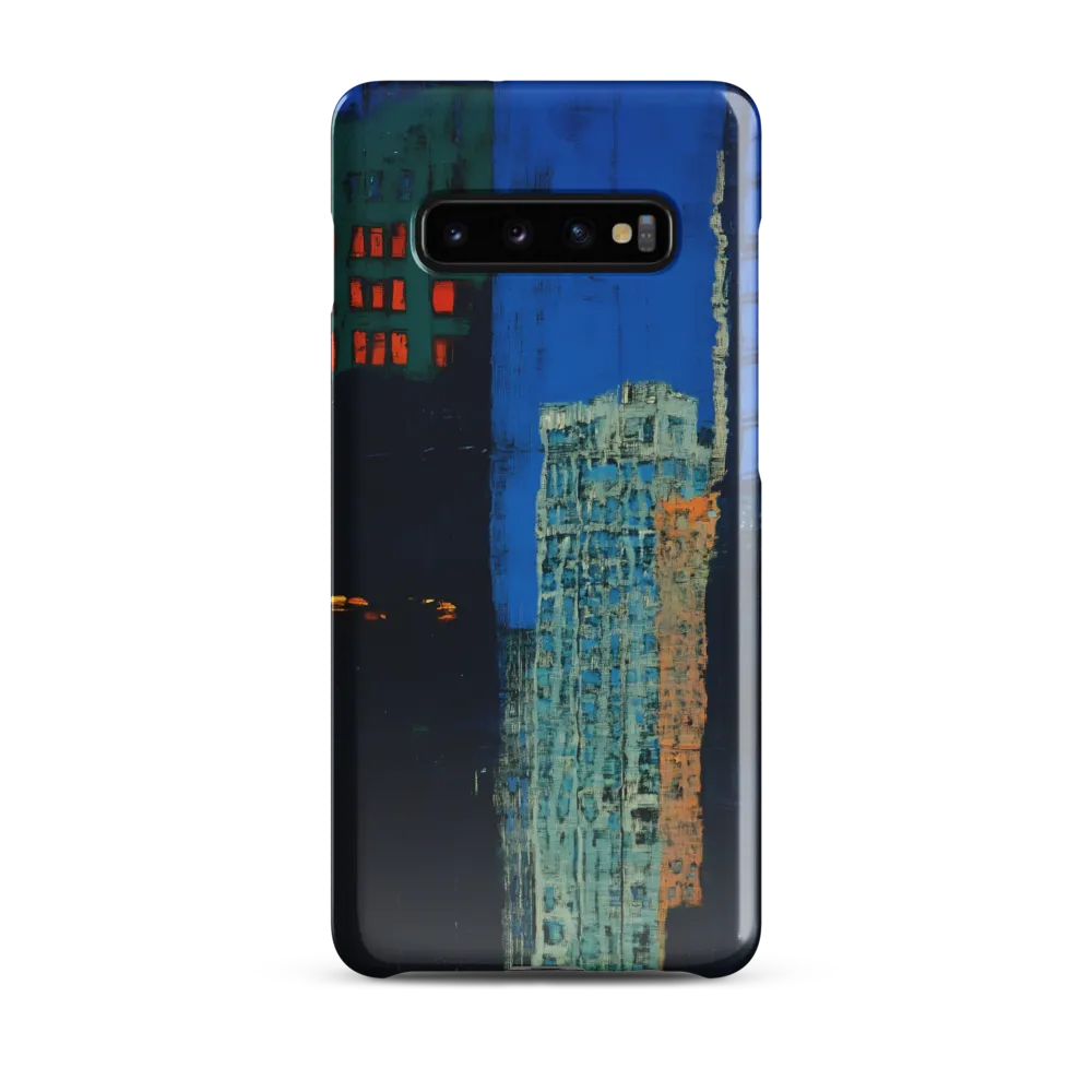 Urban Reflections: An Abstract Cityscape | Phone Case |  S10 Plus | Snap Case | Glossy