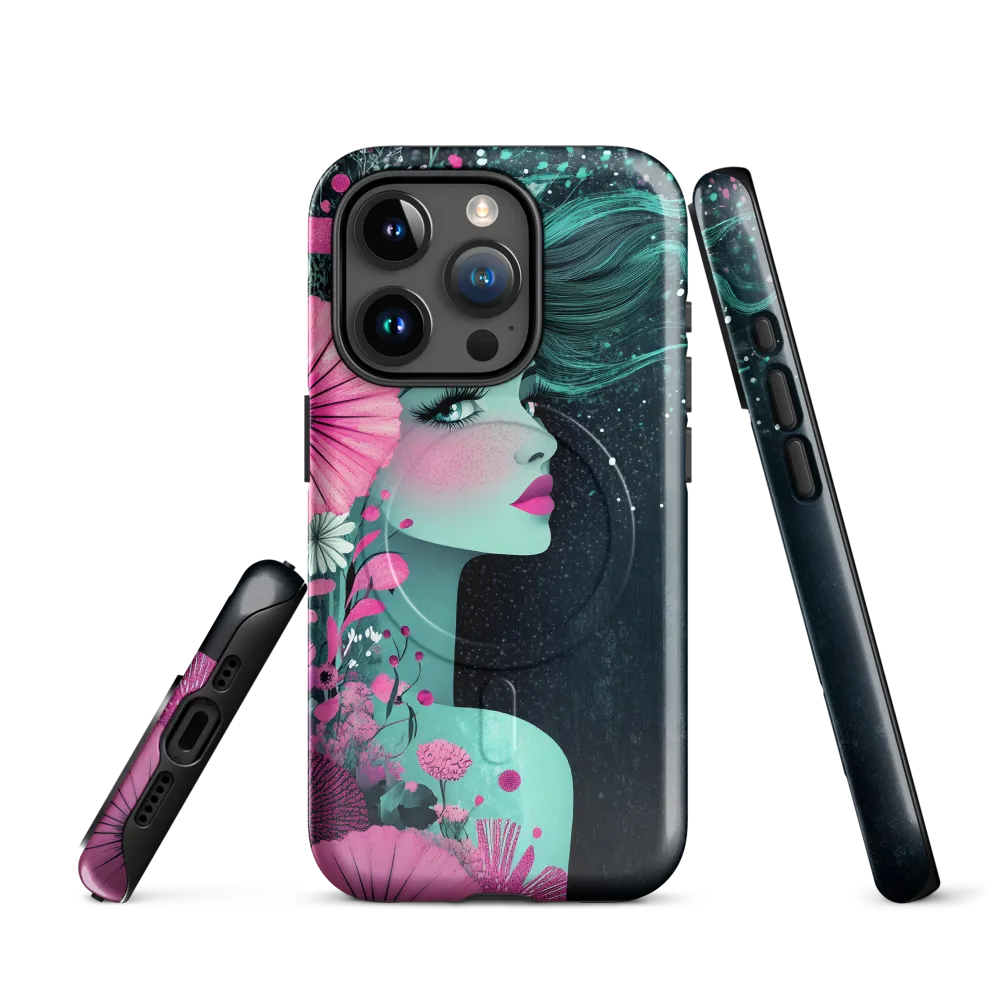 Floral Harmony: Portrait of Serenity