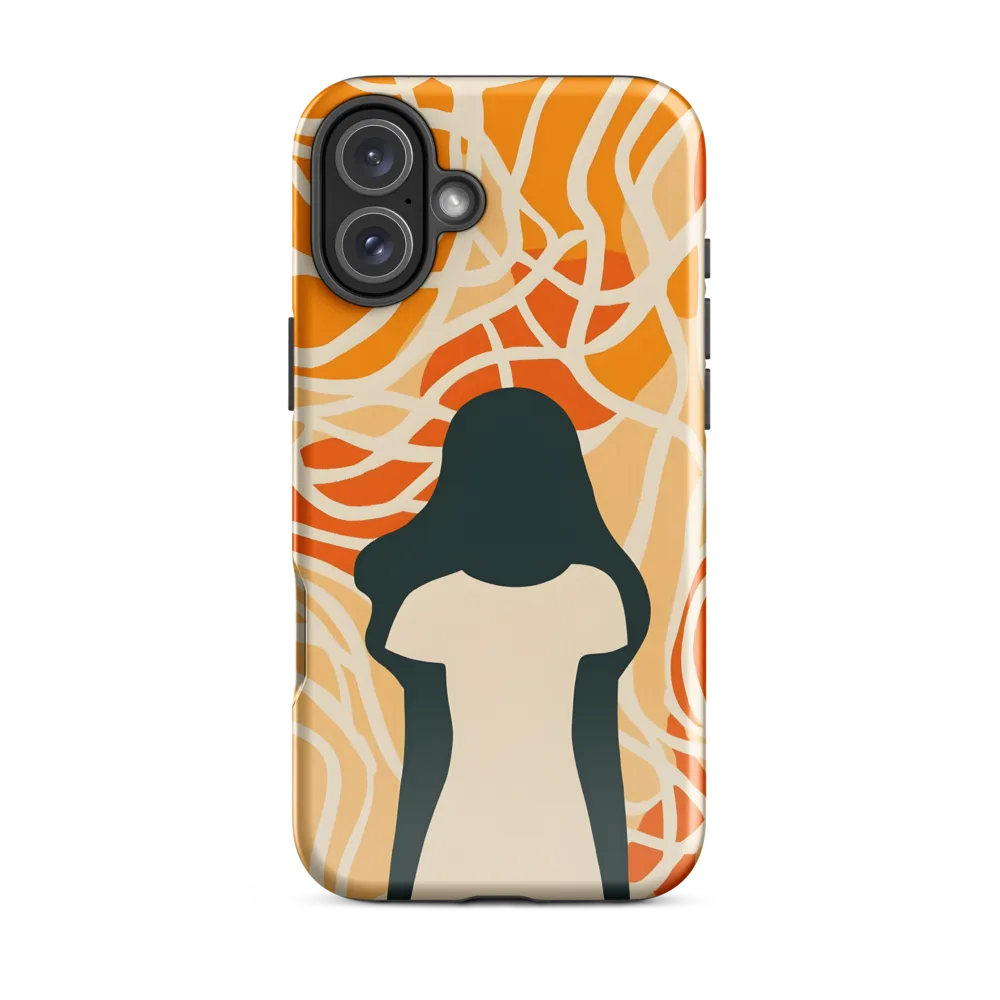 Echoes of Solitude | Phone Case |  16 Plus | Tough Case | Glossy