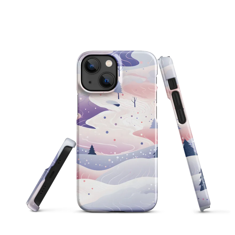 Dreamy Winter Landscape | Phone Case |  13 Mini | Snap Case | Glossy