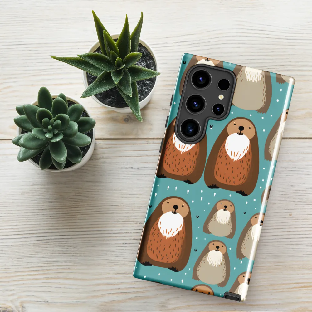 Whimsical Otter Pattern