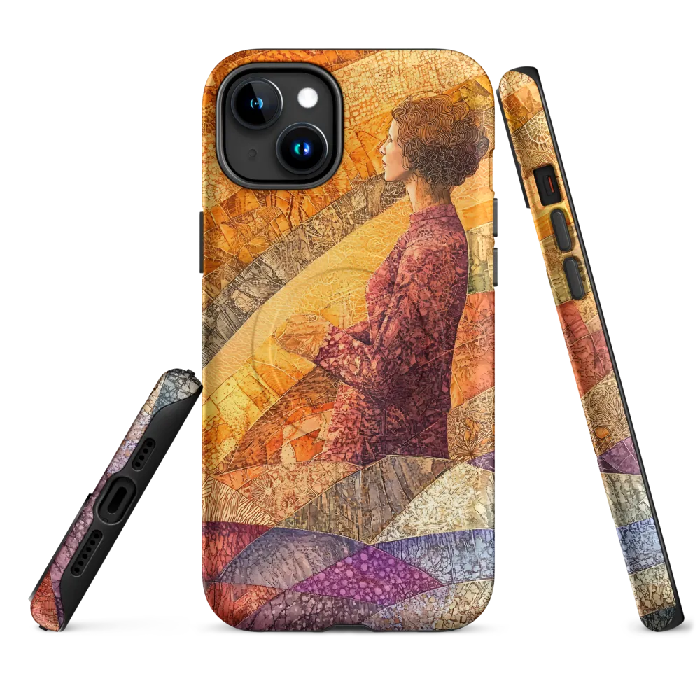 Whispers of Contemplation | Phone Case |  15 Plus | MagSafe® Tough Case | Matte