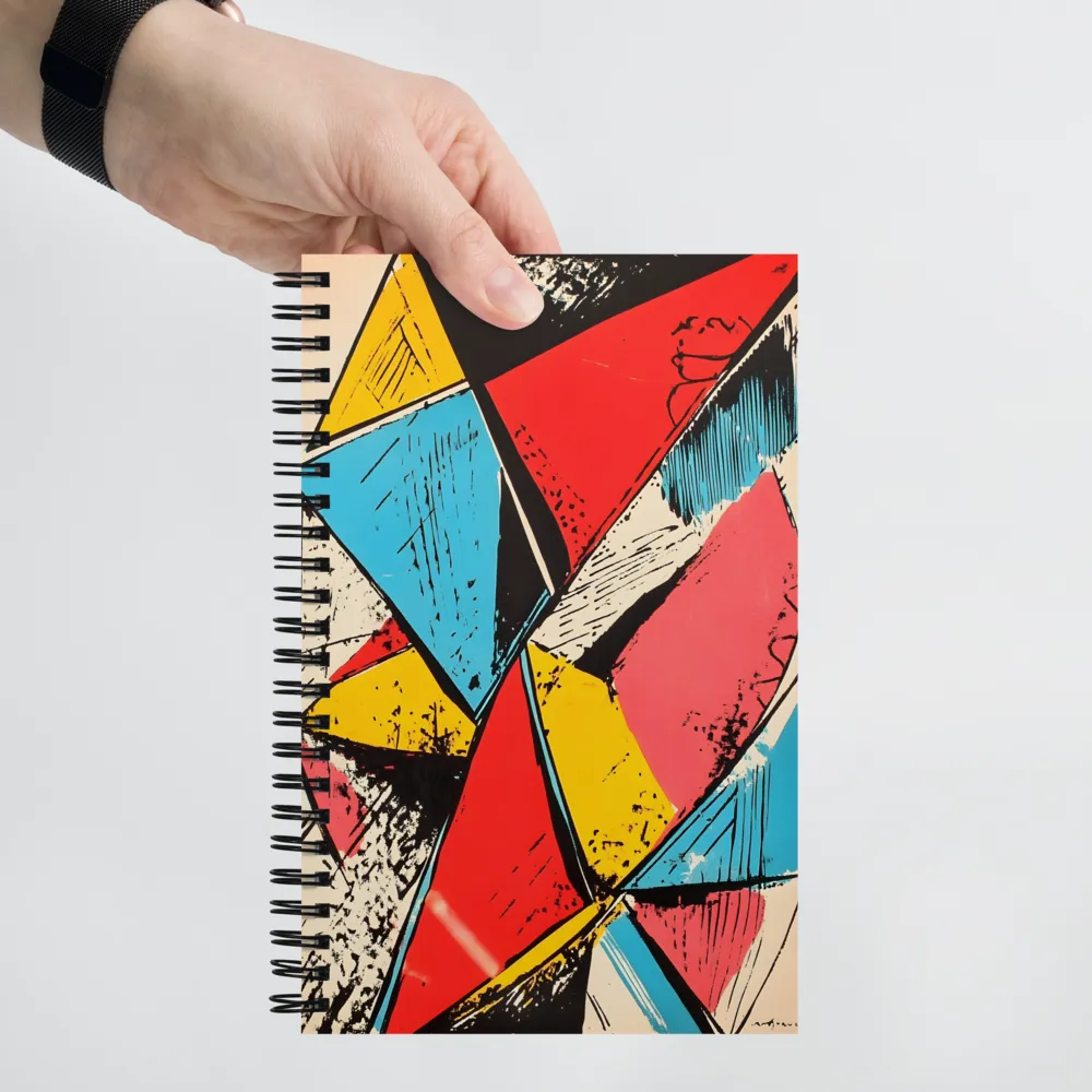 Dancing Triangles in Technicolor | Spiral Notebook