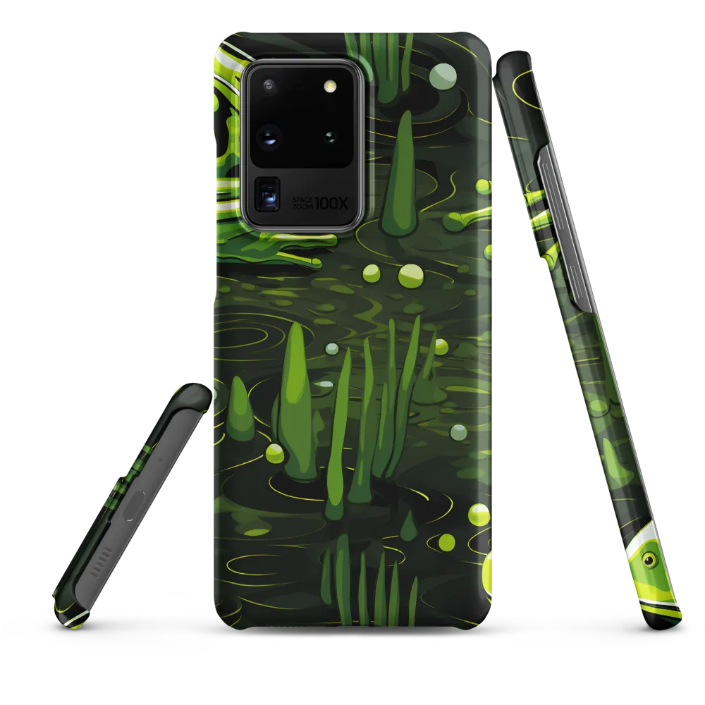Green Harmony: Life Beneath the Surface
