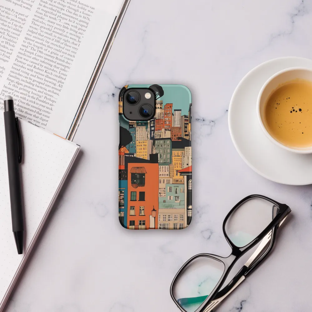 Urban Fusion: A Colorful Cityscape