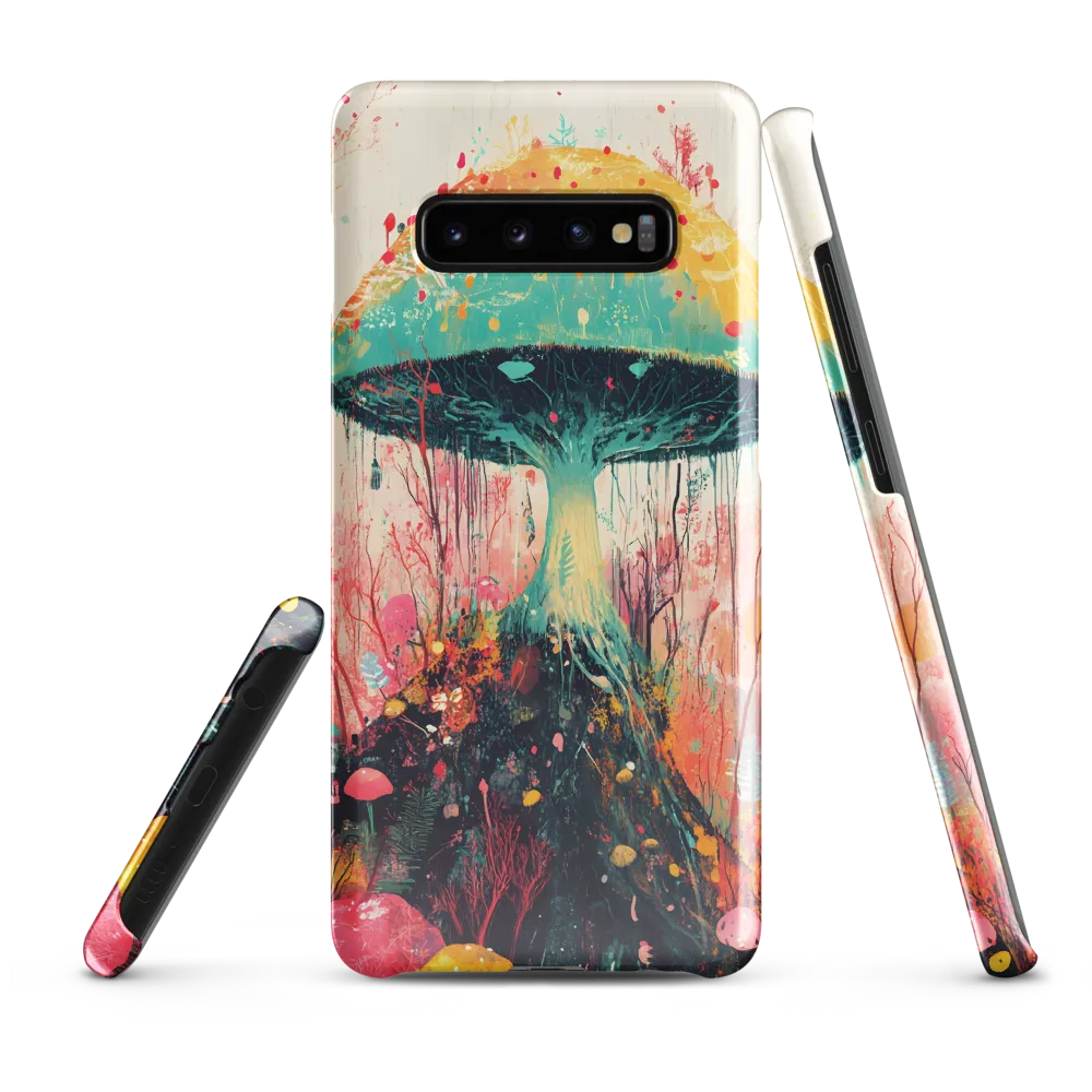 Whimsical Mushroom Forest | Phone Case |  S10 Plus | Snap Case | Glossy