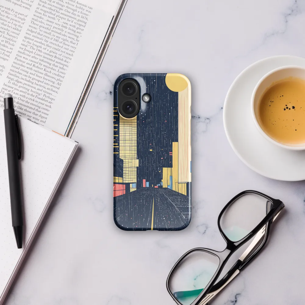 Urban Solitude: A Minimalist Perspective | Phone Case |  16 | Snap Case | Glossy