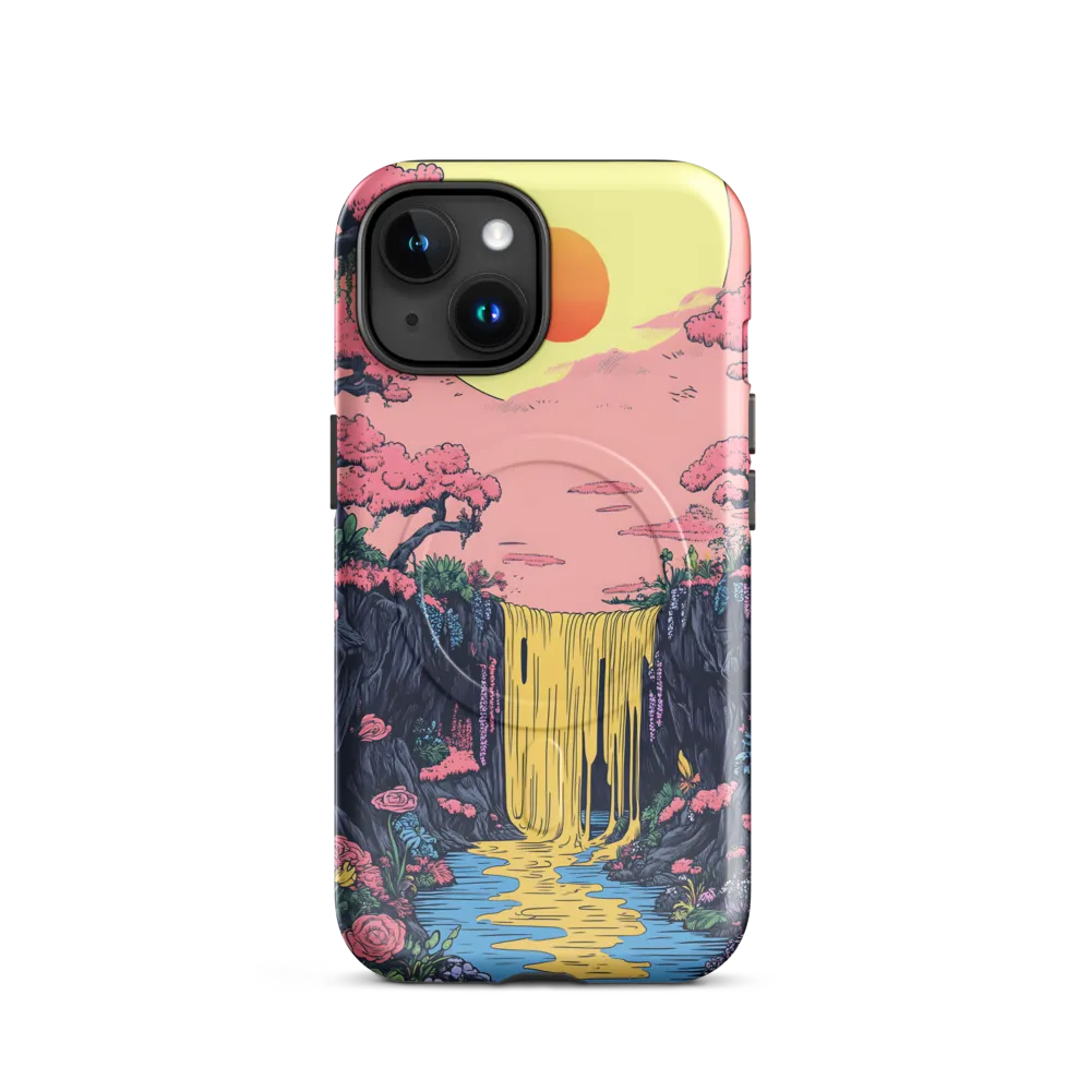 Ethereal Cascade of Blossoms