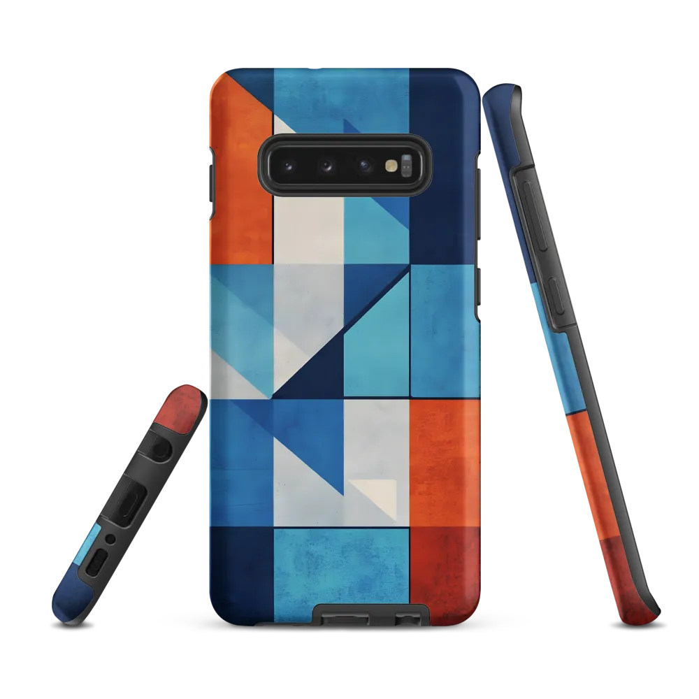 Geometric Harmony in Color | Phone Case |  S10 Plus | Tough Case | Matte