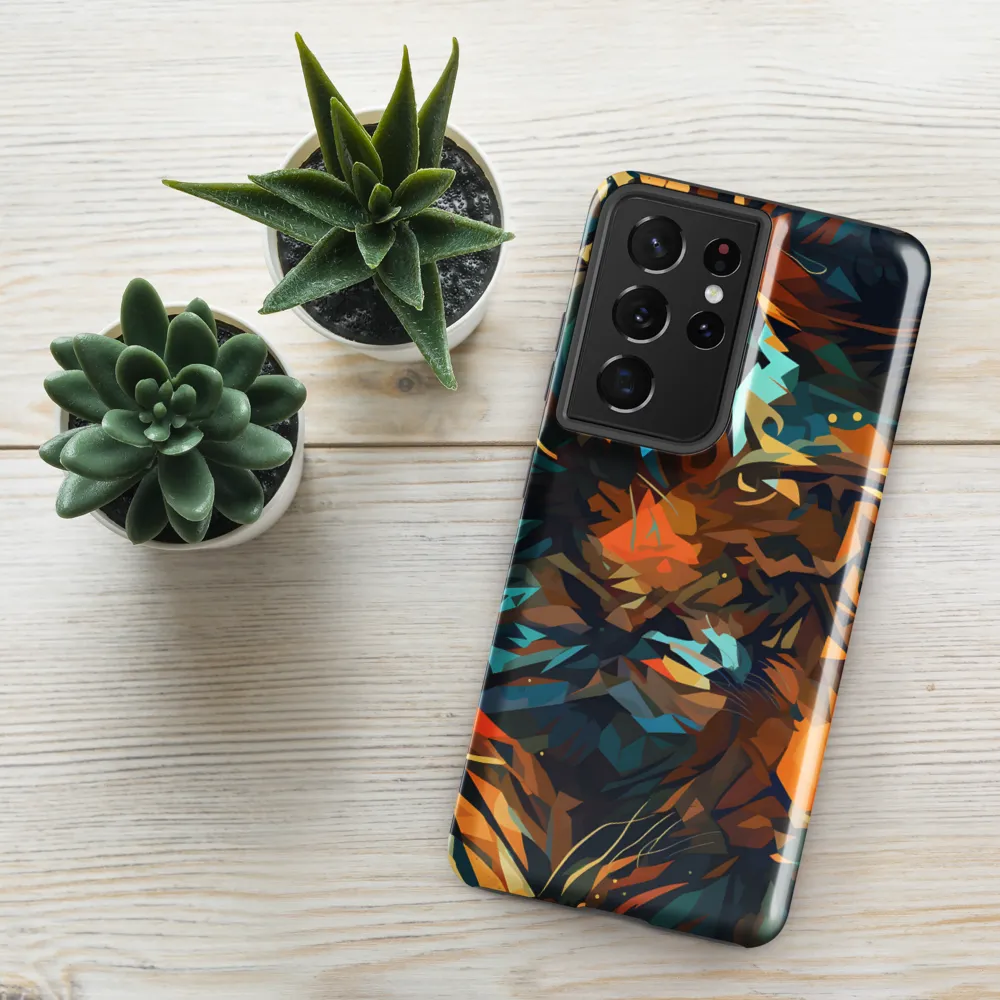 Wild Symphony: Abstract Tigers