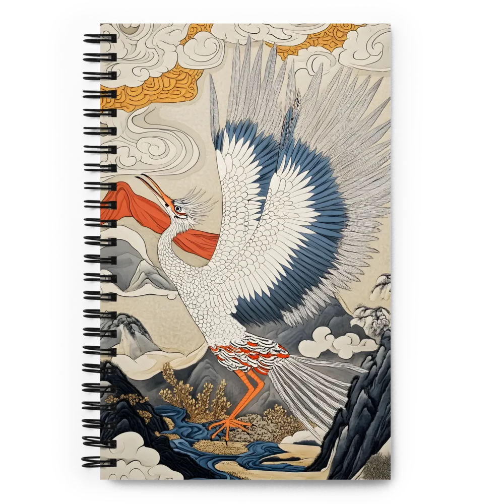 Ascendancy of the Crane | Spiral Notebook