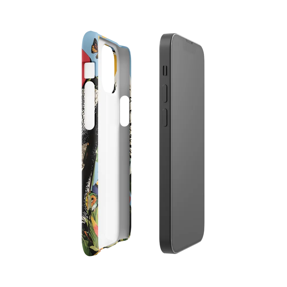 Harmony of Nature: The Elephant's Embrace | Phone Case |  13 Mini | Snap Case | Glossy