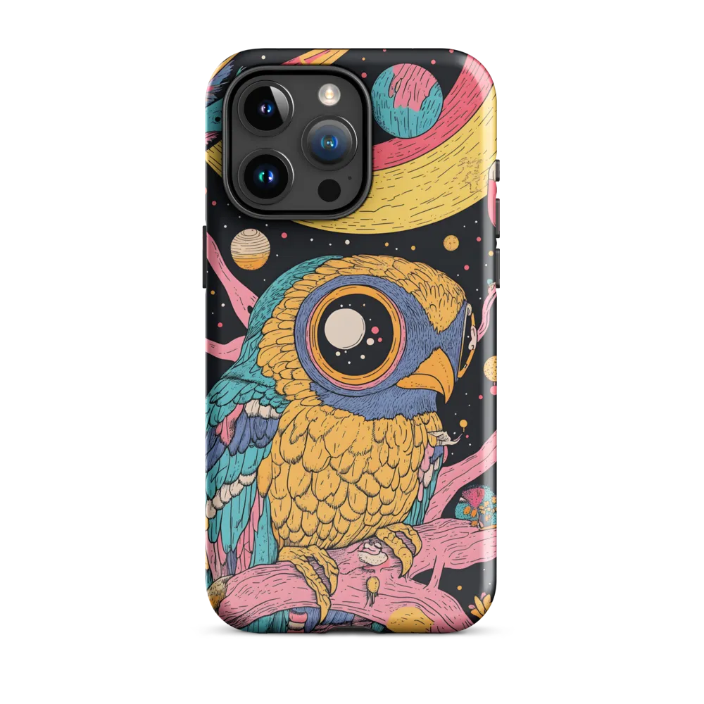 Whimsical Cosmic Owl