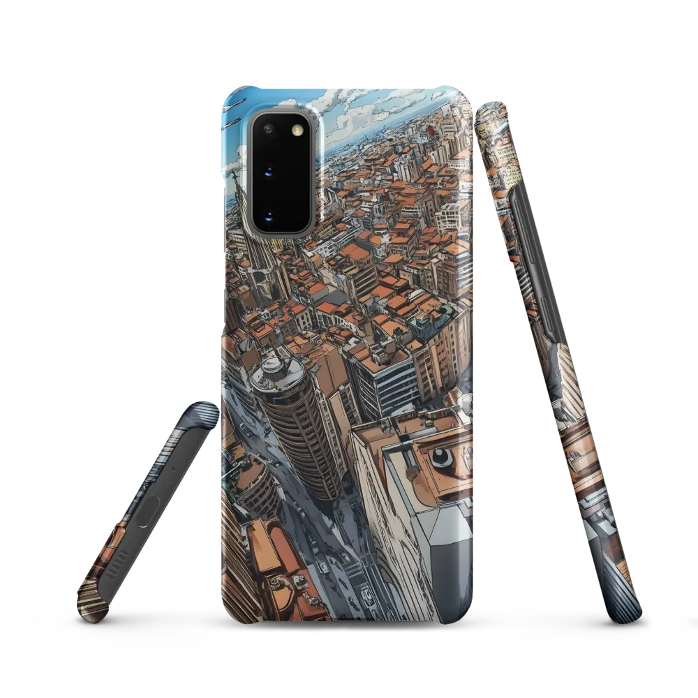 Aerial Symphony of Urban Life