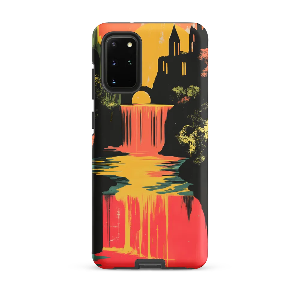 Elysian Echoes: A Surreal Reflections | Phone Case |  S20 Plus | Tough Case | Matte