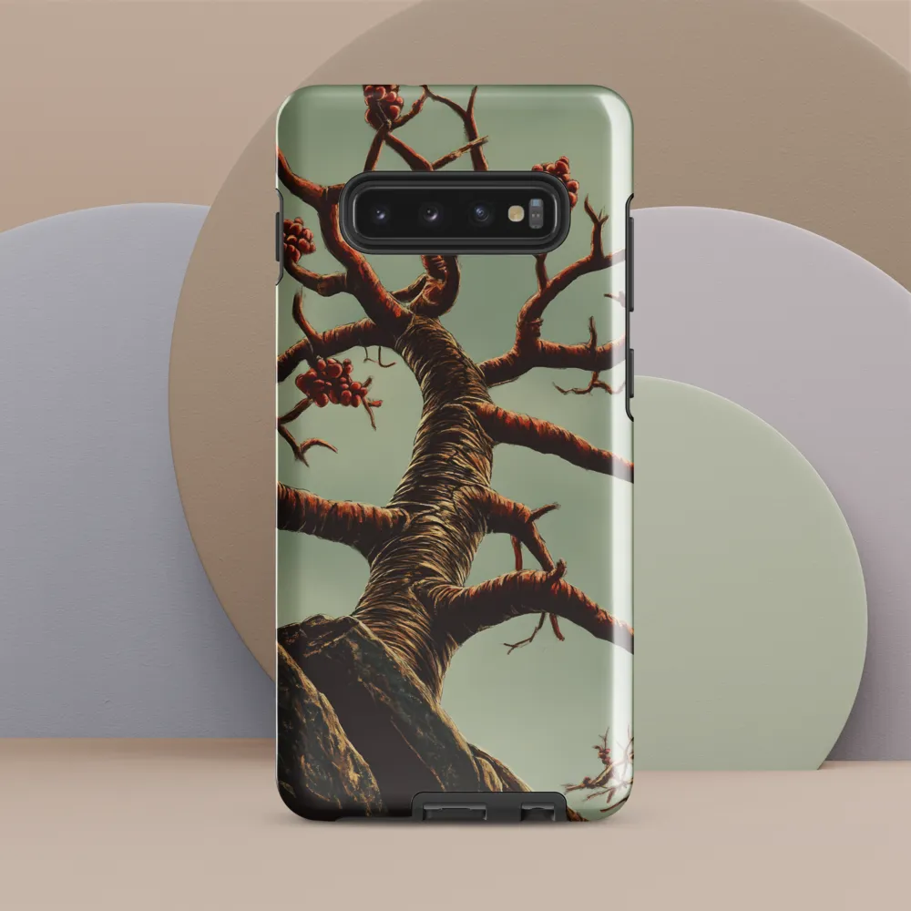 Resilient Reverie: The Enchanted Tree | Phone Case |  S10 Plus | Tough Case | Glossy