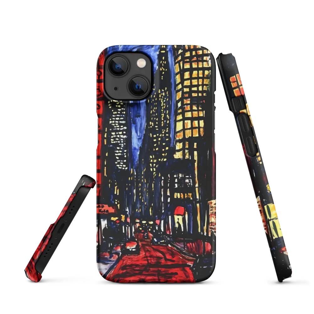Urban Nightscape: A Journey Through Neon Lights