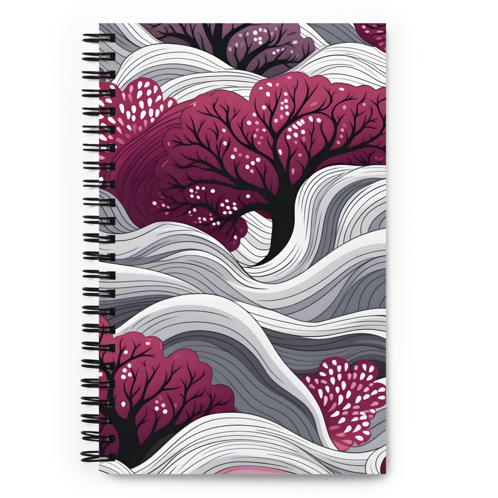 Harmony in Flow | Spiral Notebook