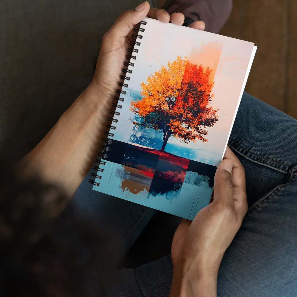 Reflections of Autumn | Spiral Notebook