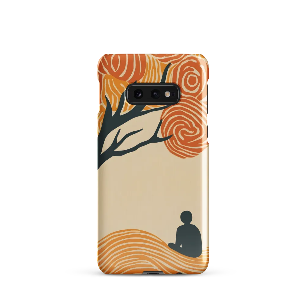 Silent Reflections under Swirling Leaves | Phone Case |  S10e | Snap Case | Glossy