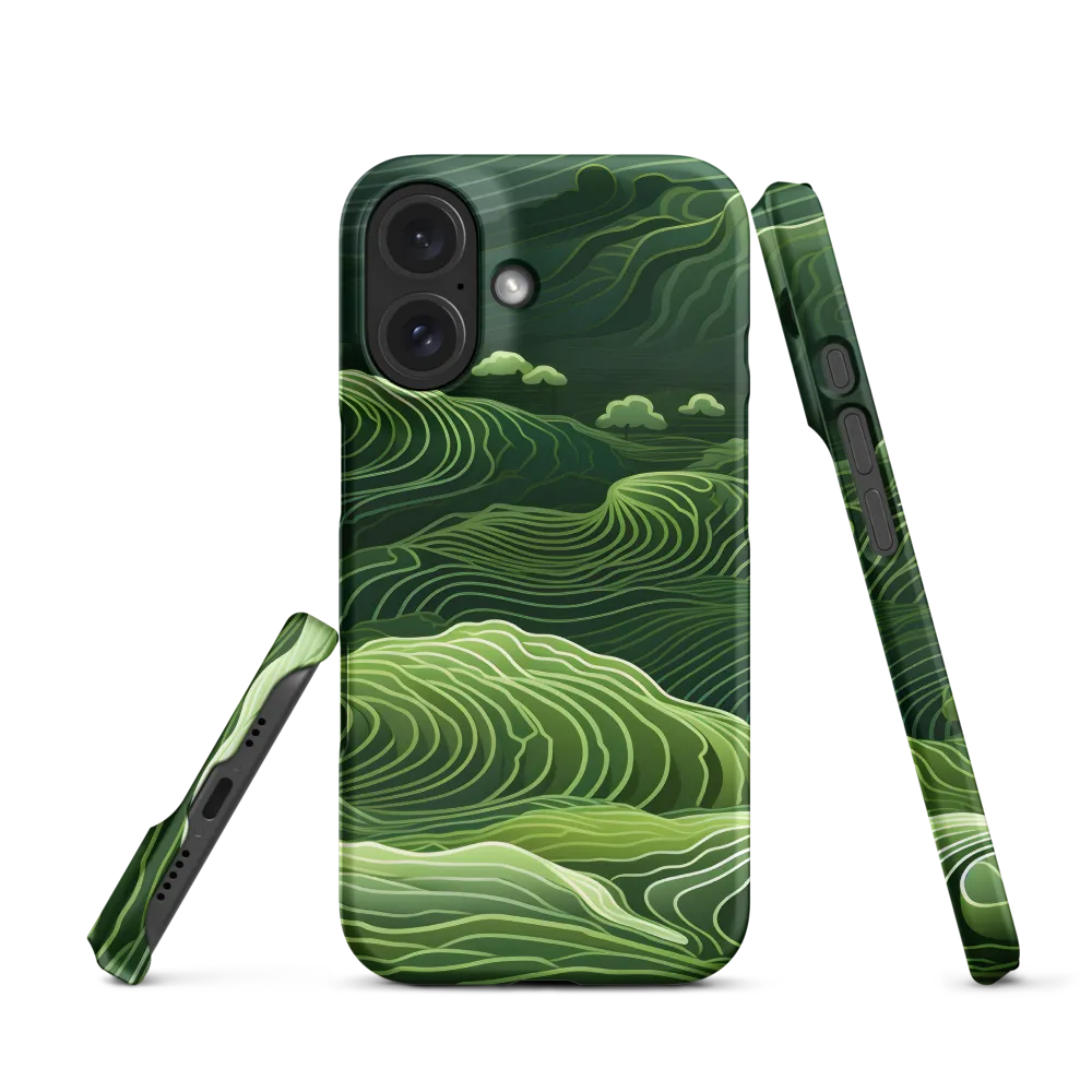Whispers of Green Hills | Phone Case |  16 | Snap Case | Matte