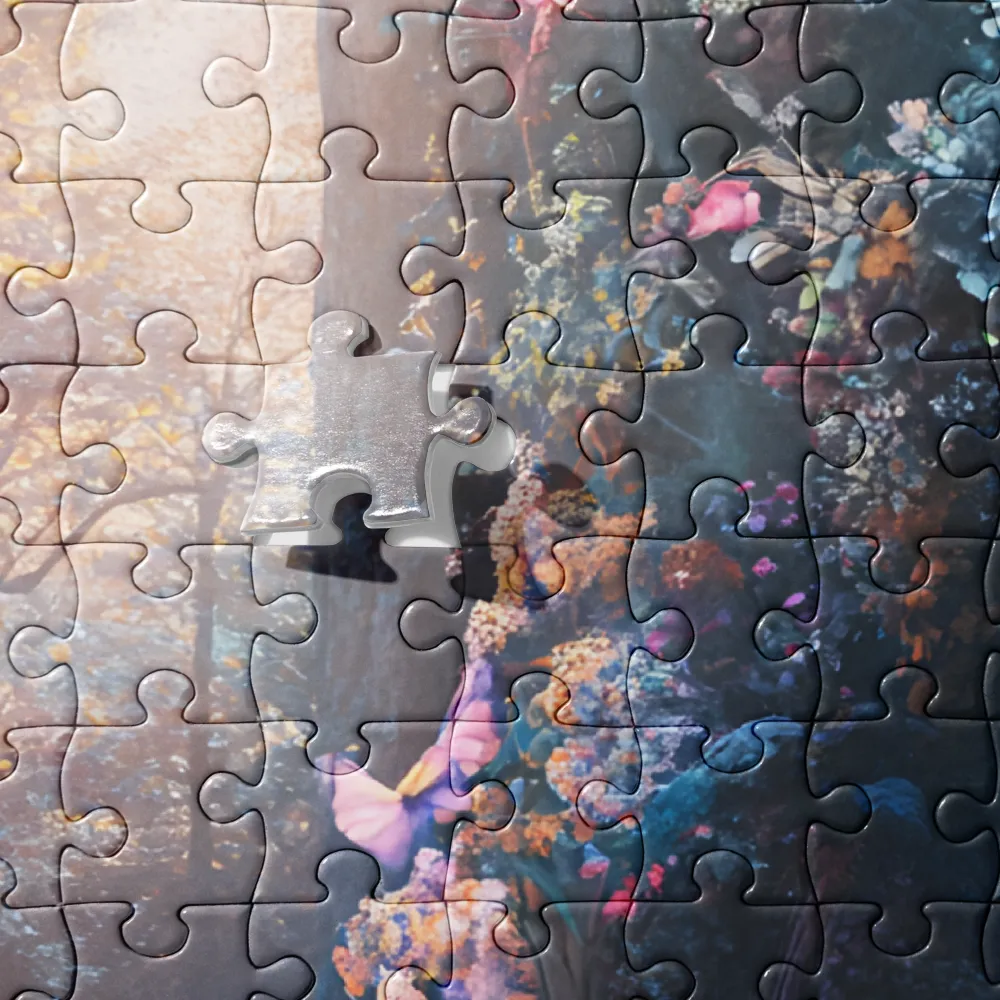 Enchanted Butterfly Forest | Jigsaw Puzzle | 520 pieces