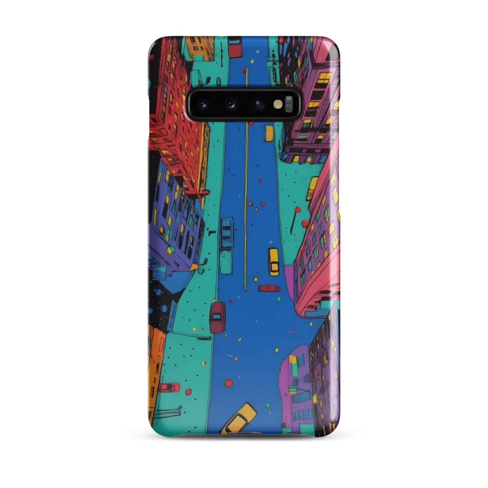 Aerial Dreamscape: The Pulse of Urban Life | Phone Case |  S10 Plus | Snap Case | Glossy