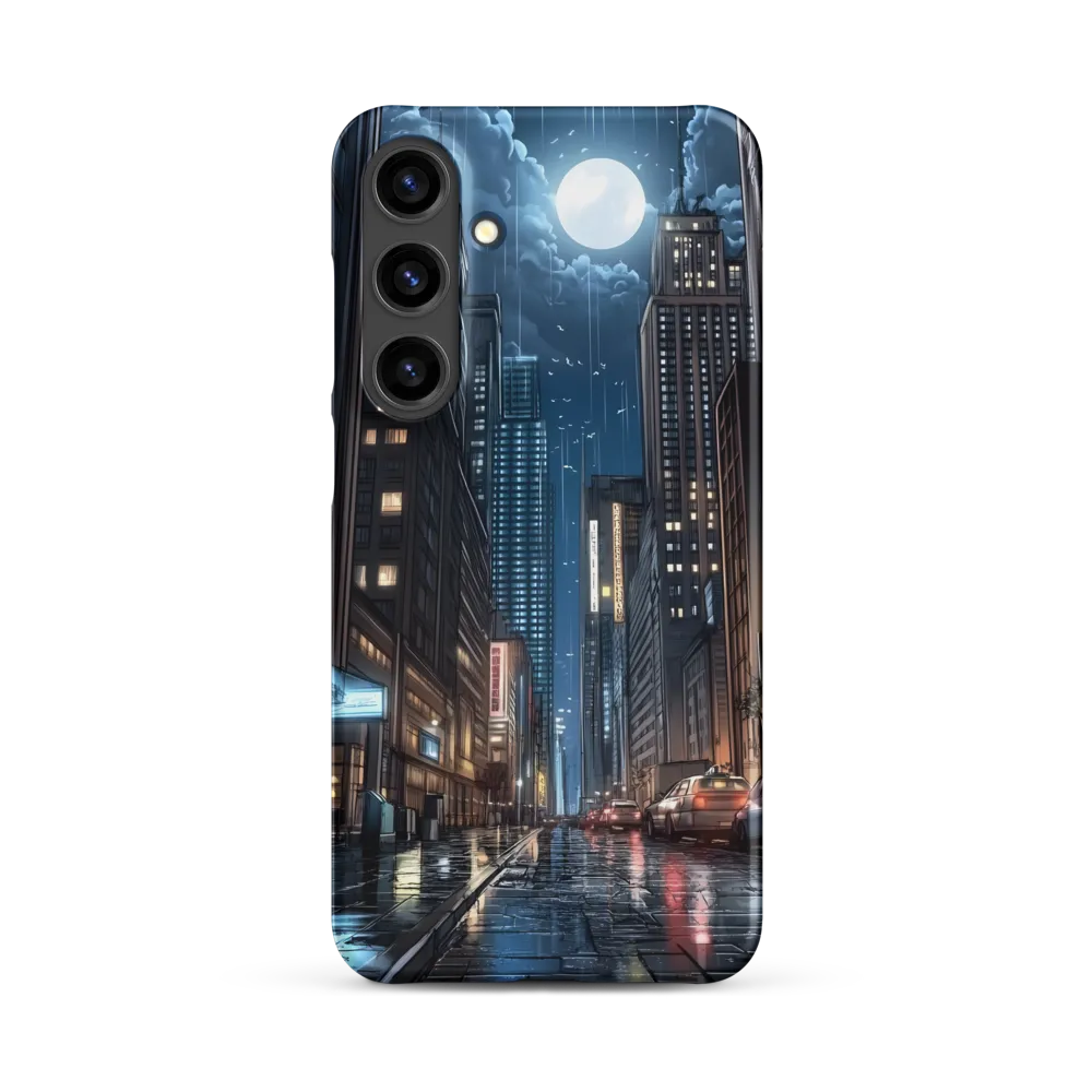 Moonlit Urban Serenity