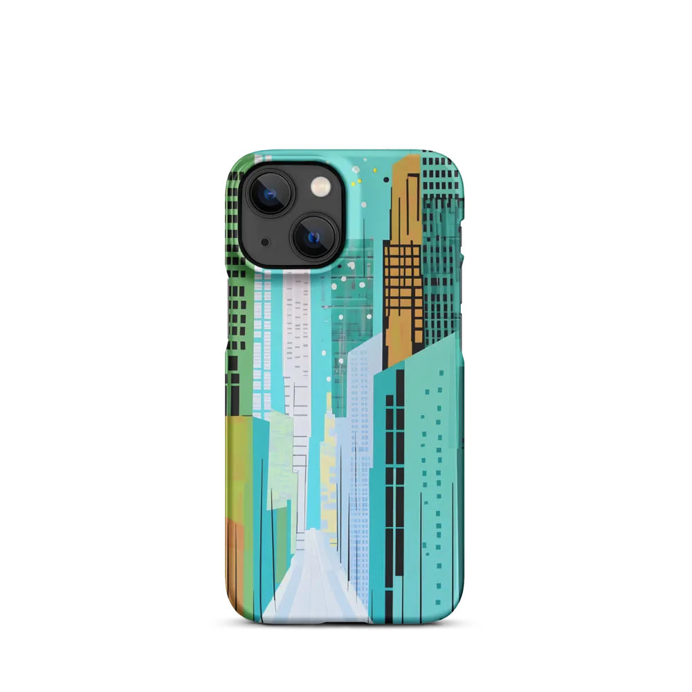 Urban Symphony in Turquoise