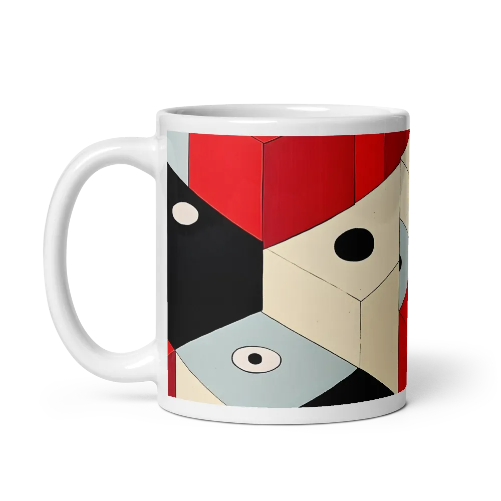 Dynamic Cubism | Mug with White inside | 11 oz