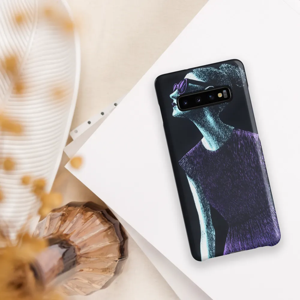 Contemplative Elegance | Phone Case |  S10 Plus | Snap Case | Matte