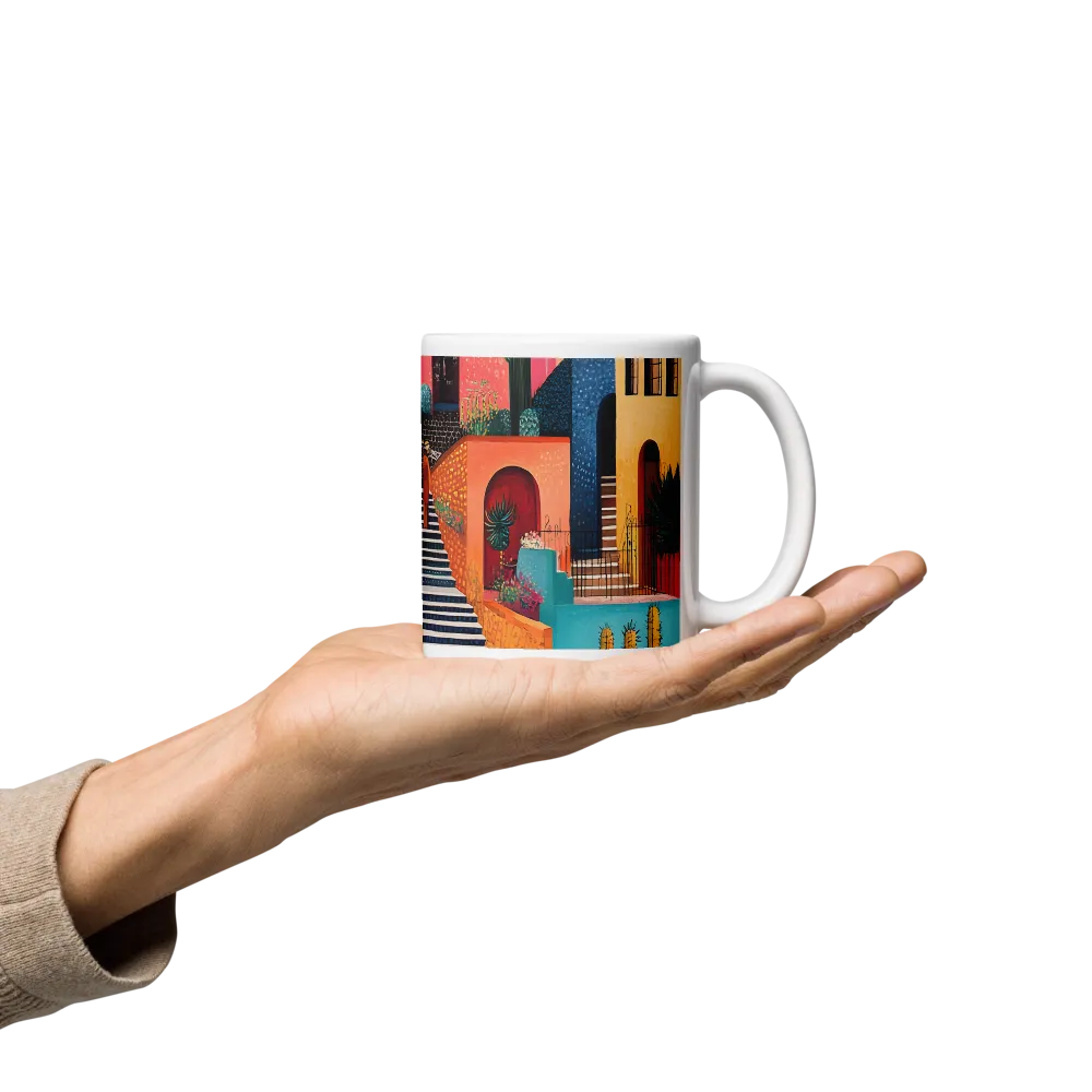 Colorful Architectural Harmony | Mugs | Multiple Sizes & Colors